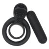 2-in-1 cock ring, dual pleasure cock ring, vibrating cock ring, adult toys, performance enhancement