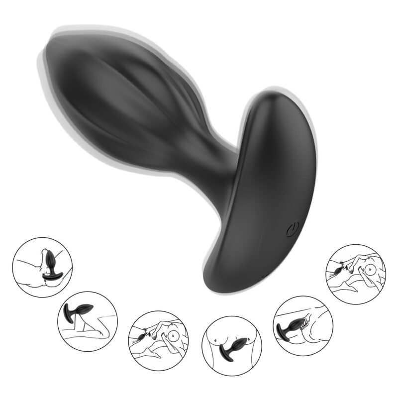 remote controlled anal plugs, anal plug set, vibrating anal plugs, adult toys, pleasure products